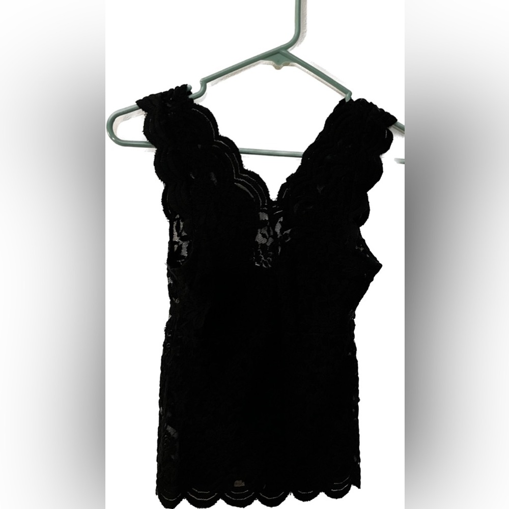 Lace tank top
